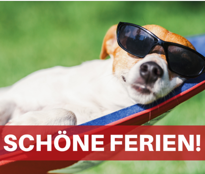 Schöne Ferien!